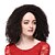 cheap Synthetic Trendy Wigs-Synthetic Wig Curly Curly Layered Haircut Full Lace Wig Short Synthetic Hair 13 inch Women&#039;s Waterfall Brown