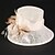 abordables Tocado de Boda-Hermoso lino con la pluma ocasión / Wedding Sombreros Especiales