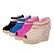 cheap Women&#039;s Shoes-Beautiful Suede Wedge Heel Peep Toe Party / Evening Shoes (More Colors)