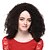 cheap Synthetic Trendy Wigs-Synthetic Wig Curly Curly Layered Haircut Full Lace Wig Short Synthetic Hair 13 inch Women&#039;s Waterfall Brown