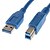 cheap Cables-High Speed USB 3.0 Printer A Male to B Male 1.0m 3 Feet Data Cable  (Blue)