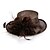 お買い得  結婚式のかぶと-スイカレッド亜麻特別な日の帽子(その他の色)