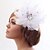 Недорогие Свадебный головной убор-Красивые шелкографии с перьями Свадьба / Цветочный головной убор невесты