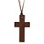 levne Módní náhrdelníky-Náhrdelníky s přívěšky Kožené Dřevo Haç Kristus Náhrdelníky Šperky Pro Denní