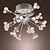 voordelige Plafondlampen-Plafond Lampen Sfeerverlichting Chroom Metaal Kristal 110V / 110-120V / 220-240V / G4