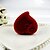 cheap Jewelry Boxes-Heart Shaped Flannelette Women&#039;s Jewelry Box