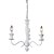 cheap Chandeliers-Max 60W Rustic/Lodge Candle Style Electroplated Chandeliers Living Room / Bedroom / Dining Room / Hallway / Garage