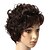 cheap Human Hair Capless Wigs-100% Human Hair Short Black Wavy Hair Wig