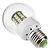 cheap Light Bulbs-6W E26/E27 LED Globe Bulbs G60 47 SMD 5050 530 lm Natural White AC 220-240 V