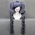 baratos Perucas de Halloween-Black Butler Ciel Phantomhive Perucas de Cosplay Mulheres 28 polegada Fibra Resistente ao Calor Roxo Anime