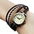 abordables Relojes pulsera-Mujer Reloj Pulsera Reloj de Pulsera Japonés Cuarzo Cuero Auténtico Múltiples Colores Reloj Casual damas Bohemio Moda - Negro Marrón Un año Vida de la Batería / SSUO SR626SW