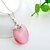 cheap Necklaces-Pink White Opal Silver Necklace Jewelry For Anniversary Birthday Gift Causal Daily