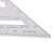 cheap Hand Tools-7&quot; Extruded Aluminum Rafter Square