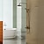 お買い得  屋外シャワー設備-シャワーの蛇口、バスルームのシャワー器具 真鍮製レインフォールシャワーヘッドセット、浴槽のスパウト付き シャワーの蛇口とハンドヘルドスプレーウォールマウント、冷水/温水付きダブルクロスハンドル