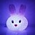 cheap Décor &amp; Night Lights-Crystal Rabbit Shaped Color Changing LED Night Light (USB)