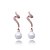 abordables Boucles d&#039;oreilles-Rose Gold / Platinum Boucles d&#039;oreilles plaqué perles irrégulières (plus de couleurs)