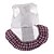 cheap Dog Clothes-Dog Dress Puppy Clothes Plaid / Check Dog Clothes Puppy Clothes Dog Outfits Breathable Purple Blue Pink Costume for Girl and Boy Dog Cotton XS S M L