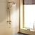 זול ברזים למקלחת-ברז למקלחת - עכשווי TI-PVD מערכת למקלחת שסתום קרמי Bath Shower Mixer Taps / חורים שלוש ידית אחת