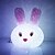 cheap Décor &amp; Night Lights-Crystal Rabbit Shaped Color Changing LED Night Light (USB)