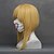 billige Halloween parykker-Sort Butler Elizabeth Cosplay Parykker Dame 16 inch Varmeresistent Fiber Gylden Anime