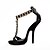 cheap Women&#039;s Shoes-Fashion Leather Stiletto Heel Sandals With Gold Chain Party / Evening Shoes