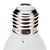baratos Pacotes de lâmpadas-e27 2W 12x5050 SMD 140-170lm 2800-3200k luz branca quente levou bola lâmpada (220v)