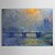 cheap Landscape Paintings-Oil Painting Hand Painted - Famous Comtemporary Stretched Canvas