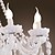 abordables Lámparas de araña-LWD 68(27&quot;) Cristal Lámparas Araña Vidrio Estilo de vela Galvanizado Rústico / Campestre 110-120V / 220-240V