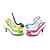 cheap Women&#039;s Sandals-Transparent Patent Leather Low Heel Sandals Party / Evening Shoes(More Colors)