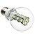 abordables Ampoules électriques-e26 / e27 conduit globe ampoules g60 21 smd 5050 280lm blanc naturel 6000k ac 220-240v