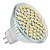 billige Spotlys med LED-3 W LED-spotpærer 250-350 lm GU5.3(MR16) MR16 60 LED perler SMD 3528 Varm hvit 12 V