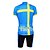 cheap Men&#039;s Clothing Sets-Malciklo Men&#039;s Half Sleeve Cycling Jersey with Shorts Bike Clothing Suit Breathable Waterproof Zipper Sports Mountain Bike MTB Road Bike Cycling Clothing Apparel