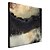 levne Olejomalby-Ručně malované Abstraktní Jeden panel Plátno Hang-malované olejomalba For Home dekorace