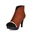 voordelige Dameslaarzen-Fashion Suede naaldhak enkellaarsjes met Split Joint Party / EveningShoes (meer kleuren)