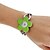 baratos Relógios de Pulseira-Mulheres Bracele Relógio Quartzo Banda Flor Bracelete Prata Branco Preto Roxo Verde Rosa claro