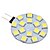 billiga LED-bi-pinlampor-2W G4 LED-lampor med G-sockel 15 SMD 5050 150 lm Naturlig vit AC 12 V