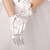 tanie Rękawiczki na przyjęcia-Satin Fingertips Moda na rękę Długość ślubne / Evening Gloves z kokardą (Więcej kolorów)