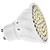 olcso Izzók-3 W LED szpotlámpák 250-350 lm GU10 MR16 60 LED gyöngyök SMD 3528 Meleg fehér Hideg fehér 220-240 V 110-130 V