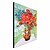 cheap Floral/Botanical Paintings-Oil Painting Hand Painted - Famous Comtemporary Stretched Canvas