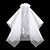 billige Bryllupshodeplagg-nydelig satin / blonder med rhinestone / imitasjon perle bryllup blomsterpike slør / hodeplagg kammer