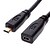 billige HDMI-kabler-Mini HDMI M / F V1.3 forlængerkabel (0,3 m)