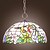 billige Taklys og vifter-Tiffany 2 - Lette uafhængige Lights med Hummingbird Mønster