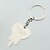 cheap Customized Key Chains-Personalized Engraved Gift Lollipop Shape Keychains(Set of 6)