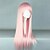 billige Halloween parykker-Cosplay Parykker Dame 28 inch Varmeresistent Fiber Lys pink Anime