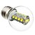 billige Elpærer-1pc 3 W LED-globepærer 100-150 lm E26 / E27 G45 18 LED Perler SMD 5050 Dekorativ Hvid 220-240 V / RoHs