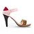 billige Højhælede sko til kvinder-Chic kunstlæder Stiletto Heel sandaler med Split Joint fest / aften sko (flere farver)