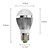 billige Elpærer-LED-globepærer 300 lm E26 / E27 A50 15 LED Perler SMD 5630 Varm hvid 220-240 V / # / CE