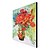 cheap Floral/Botanical Paintings-Oil Painting Hand Painted - Famous Comtemporary Stretched Canvas