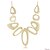 abordables Colliers-gorgeous d&#039;or la mode alliage de platine collier de