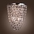 Недорогие Настенные светильники с незаметным креплением-Современный современный Металл настенный светильник 110-120Вольт / 220-240Вольт Max 1W / Интегрированный светодиод